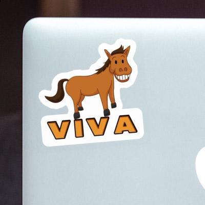 Sticker Pferd Viva Notebook Image