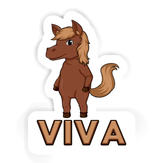 Viva Sticker Horse Notebook Image