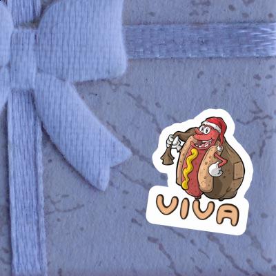 Viva Aufkleber Hot Dog Notebook Image