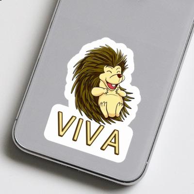 Sticker Viva Hedgehog Notebook Image