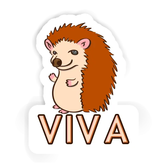 Sticker Hedgehog Viva Notebook Image