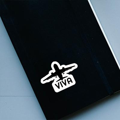 Sticker Jumbo-Jet Viva Notebook Image