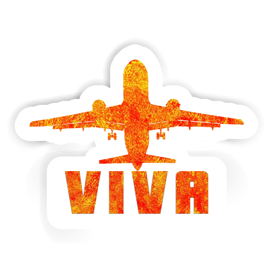 Sticker Jumbo-Jet Viva Notebook Image