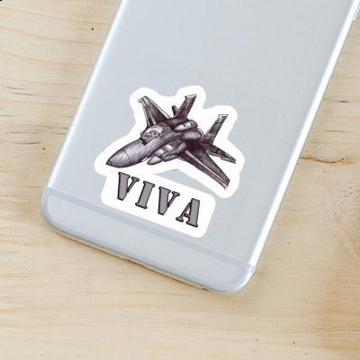 Plane Sticker Viva Notebook Image