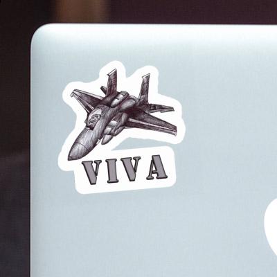 Plane Sticker Viva Notebook Image