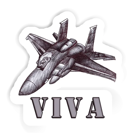 Plane Sticker Viva Image