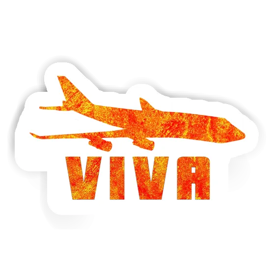 Sticker Jumbo-Jet Viva Image