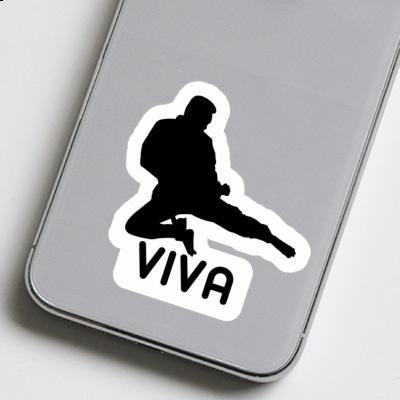 Karateka Sticker Viva Notebook Image