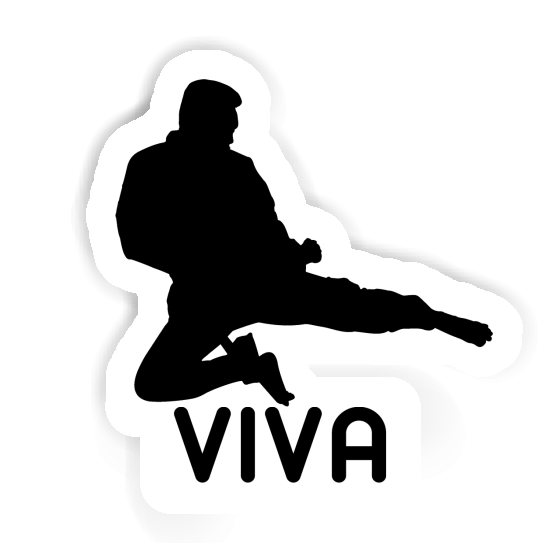 Karateka Sticker Viva Laptop Image