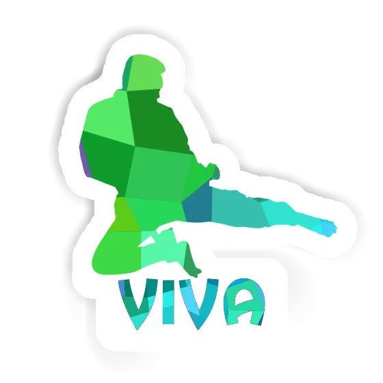 Karateka Sticker Viva Laptop Image