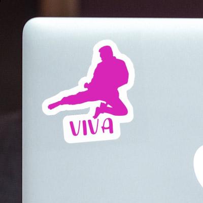 Viva Sticker Karateka Laptop Image