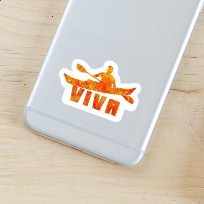 Sticker Kayaker Viva Laptop Image