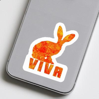 Sticker Viva Rabbit Notebook Image