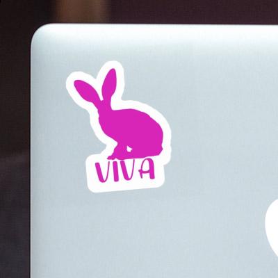 Sticker Viva Rabbit Notebook Image