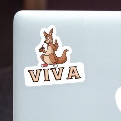 Sticker Kangaroo Viva Notebook Image