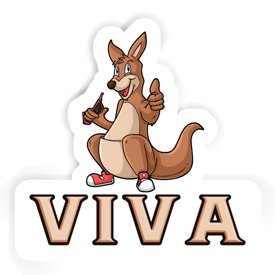 Sticker Kangaroo Viva Gift package Image