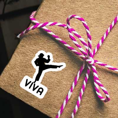 Viva Sticker Karateka Laptop Image