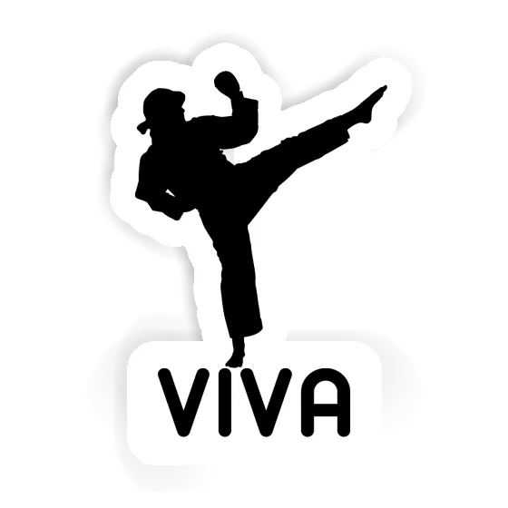 Viva Sticker Karateka Image