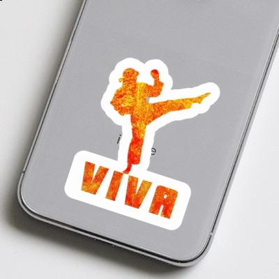 Viva Sticker Karateka Notebook Image