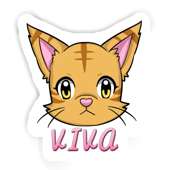 Sticker Cat Viva Notebook Image