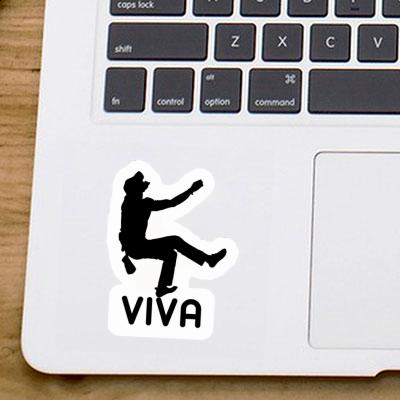 Kletterer Sticker Viva Laptop Image