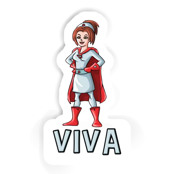 Nurse Sticker Viva Notebook Image