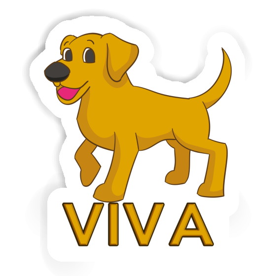 Labrador Aufkleber Viva Notebook Image