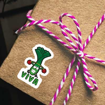 Aufkleber Viva Lauch Gift package Image