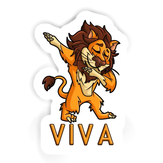 Sticker Viva Lion Gift package Image