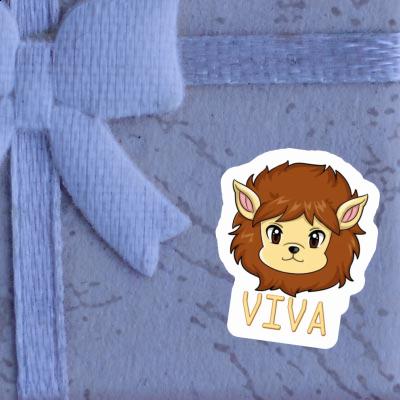 Lion Sticker Viva Notebook Image