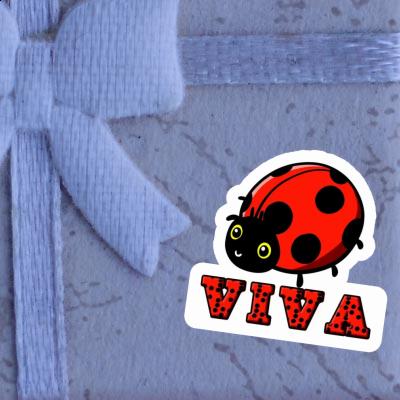 Sticker Ladybird Viva Notebook Image