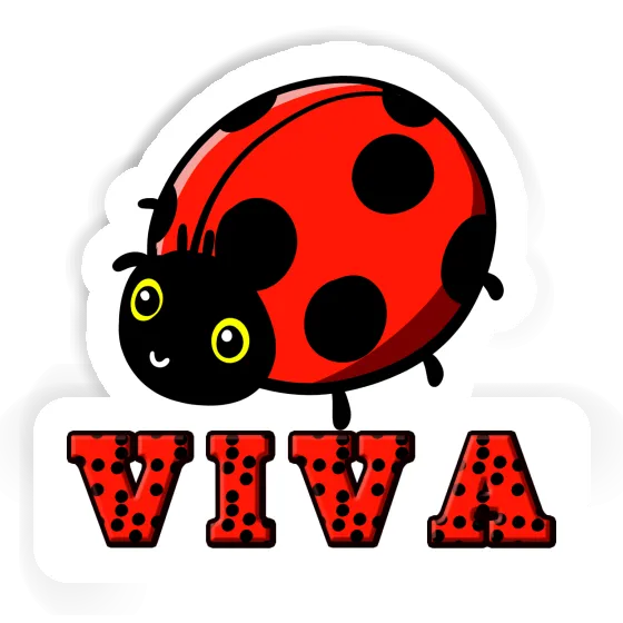 Sticker Ladybird Viva Image