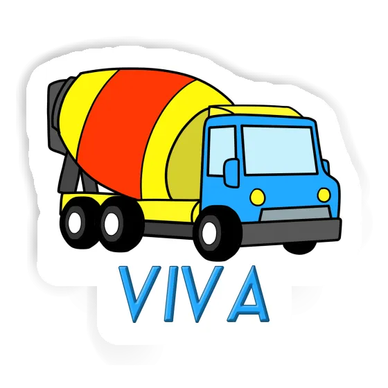 Sticker Mixer Truck Viva Gift package Image