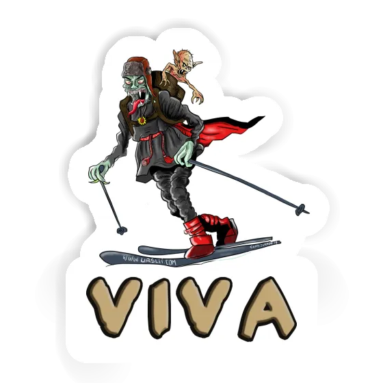 Viva Sticker Telemarker Laptop Image