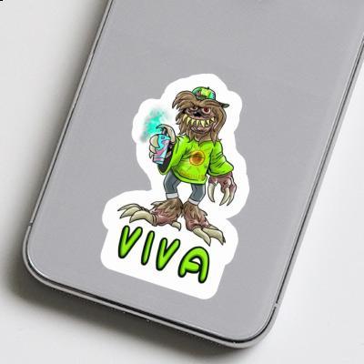 Sprayer Sticker Viva Image