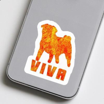 Viva Sticker Pug Notebook Image