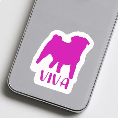 Sticker Viva Pug Gift package Image