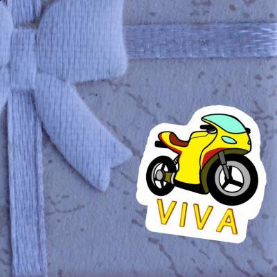 Viva Sticker Motorcycle Laptop Image