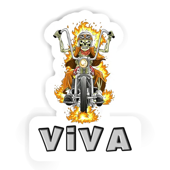 Sticker Motorbike Rider Viva Gift package Image