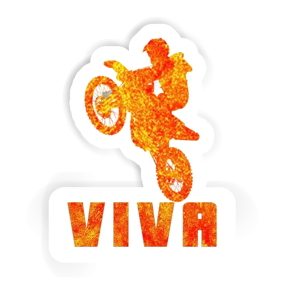 Viva Sticker Motocross Rider Gift package Image