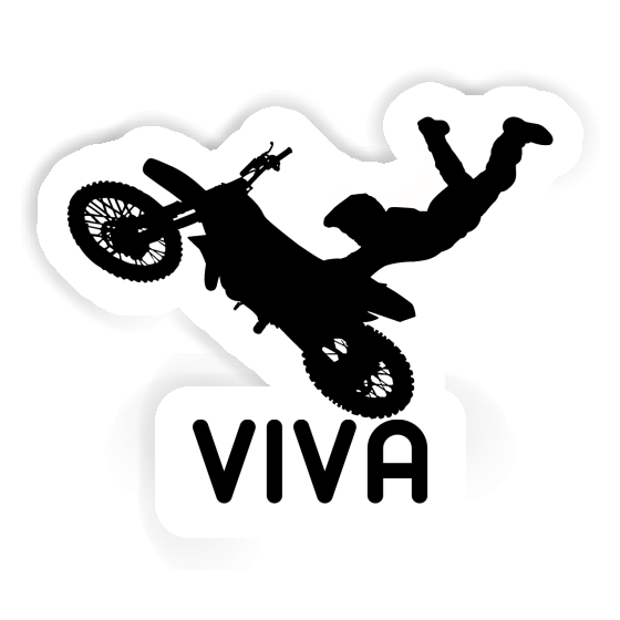 Viva Sticker Motocross Rider Gift package Image