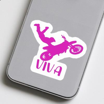 Motocross Rider Sticker Viva Gift package Image