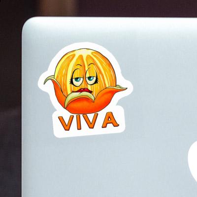 Orange Sticker Viva Gift package Image