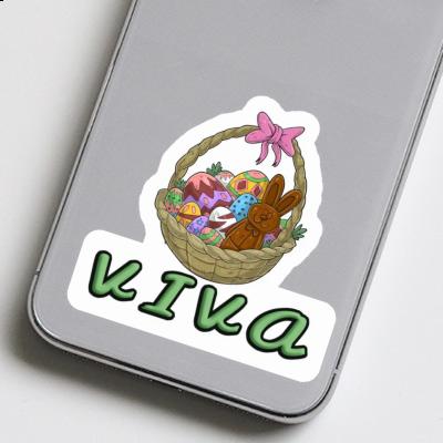 Sticker Viva Easter basket Notebook Image