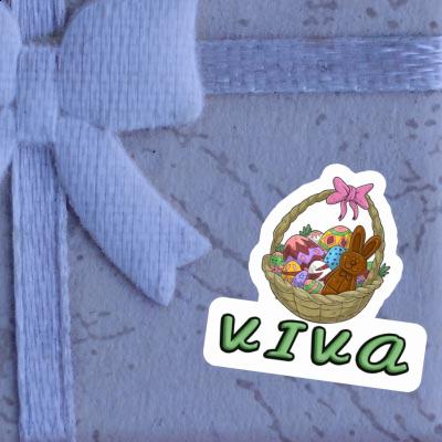 Sticker Viva Easter basket Gift package Image