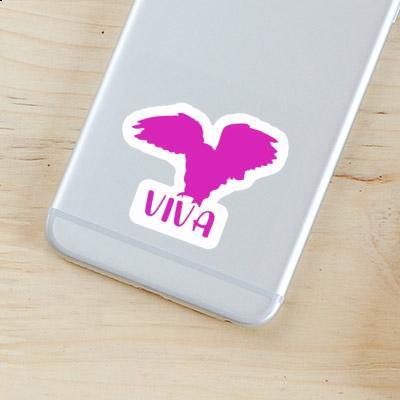 Sticker Viva Owl Laptop Image