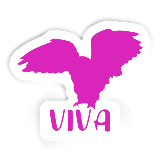 Sticker Viva Owl Notebook Image