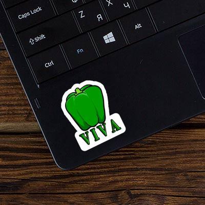 Sticker Paprika Viva Notebook Image