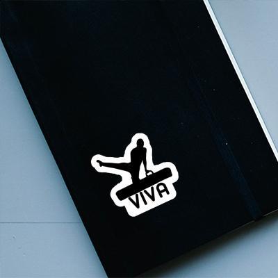 Gymnast Sticker Viva Image