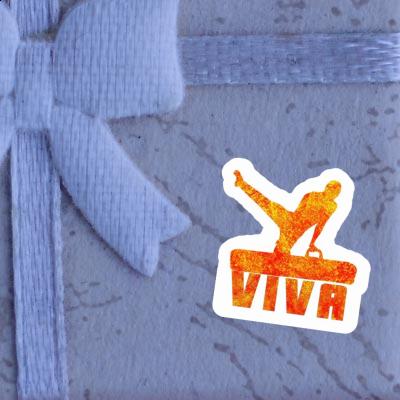 Viva Sticker Gymnast Notebook Image